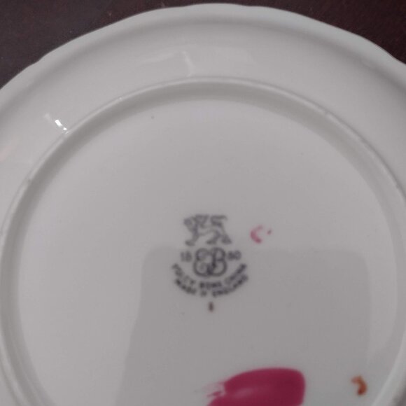 English bone china, Shelley, EB Foley, cups and saucers - Picture 5 of 10
